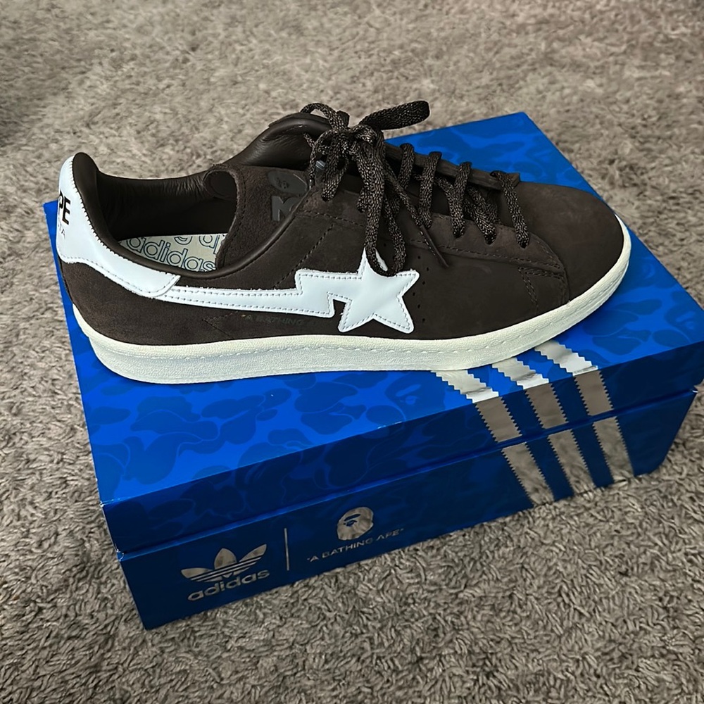 Bape x Adidas campus